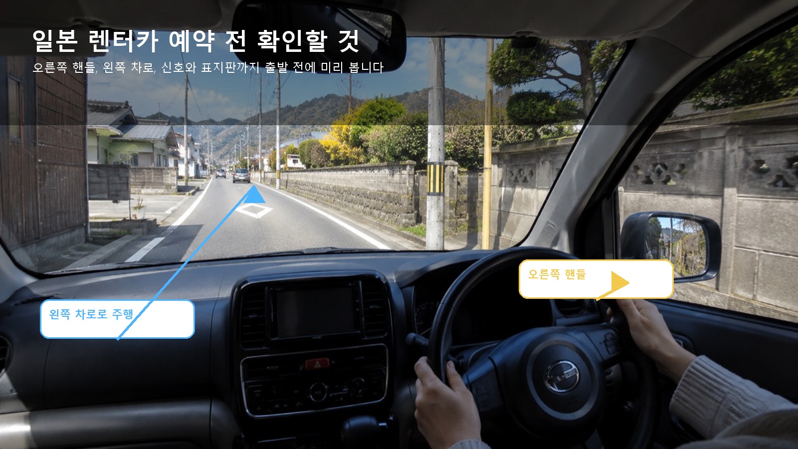 일본 렌터카 예약 전 확인할 것｜국제운전면허증, 좌측통행, 주유, 톨게이트, 사고 대처까지