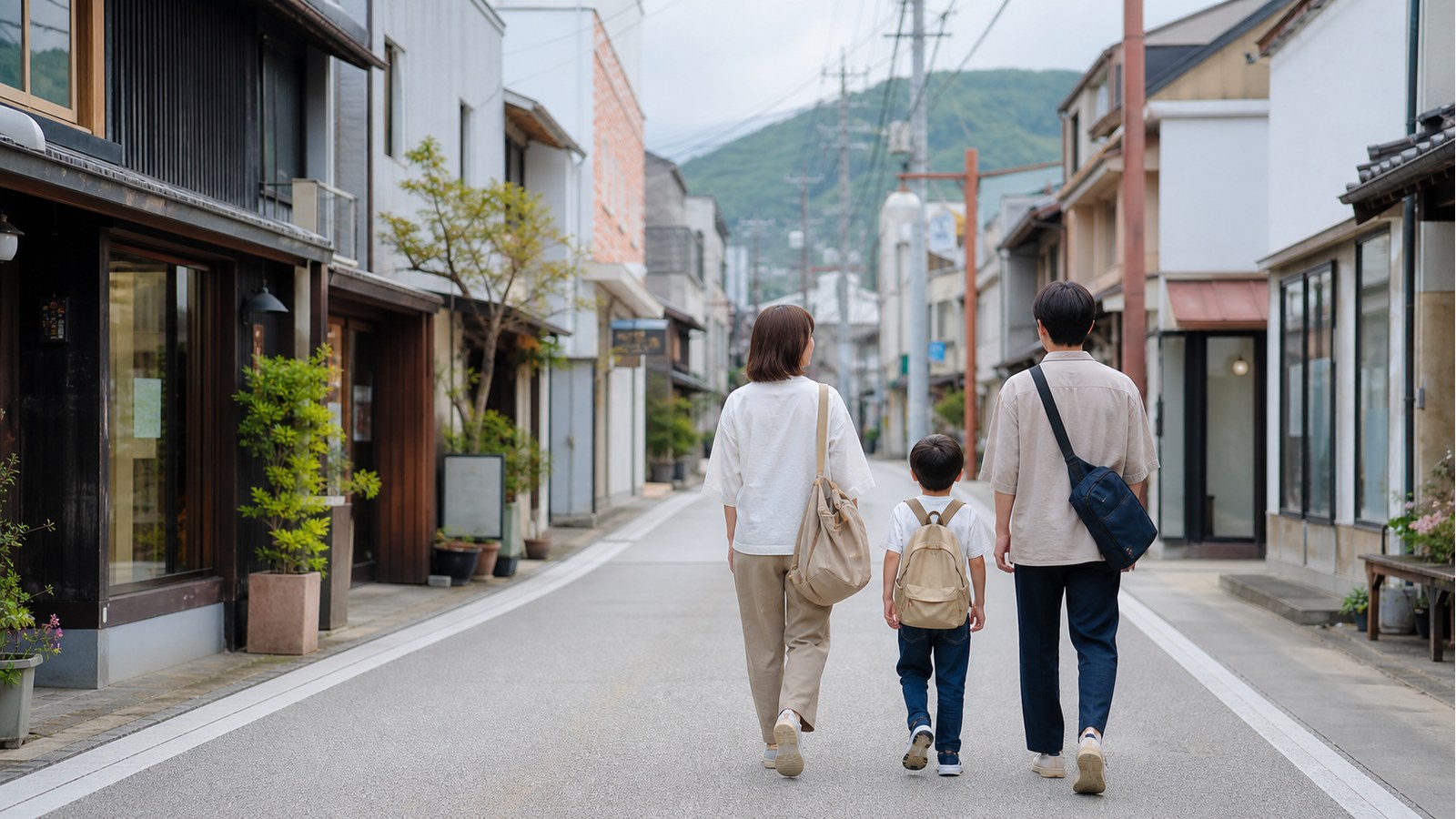아이와 함께 걷기 좋은 일본 소도시 여행