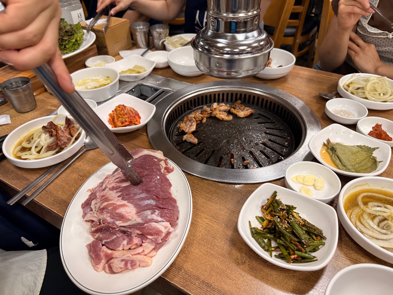 수락산역 터줏대감 후기|생오리로스 먹고 누룽지백숙까지